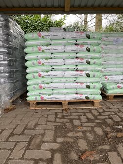Pallet zakken biologische tuinaarde-compost 40l - 25 stuks