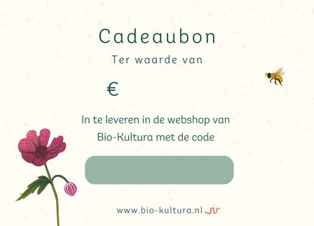 Cadeaubon Bio-Kultura