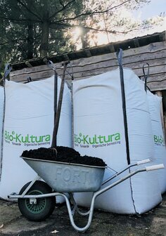 Big Bag Biologische Tuinaarde-compost 1m3 + losse zakken 