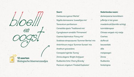 Pluktuin zadenpakket