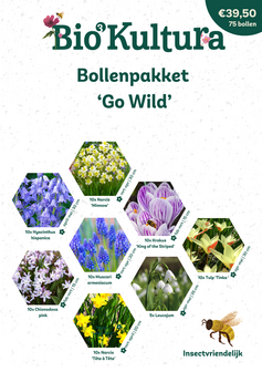 Bloembollenpakket Go Wild &ndash; verwilderingsbollen