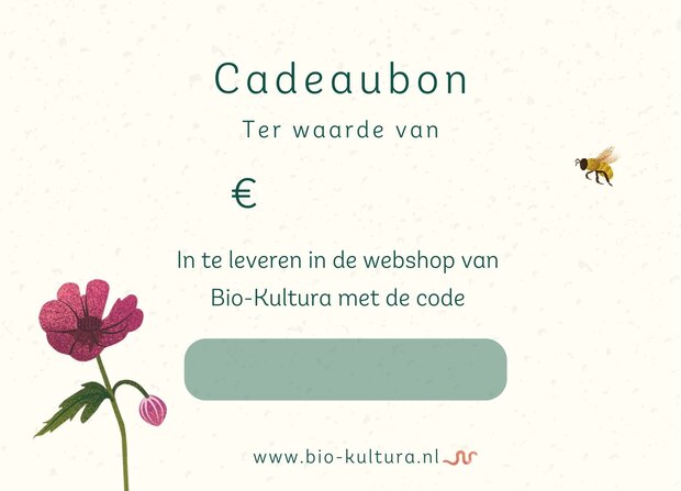 Cadeaubon Bio-Kultura