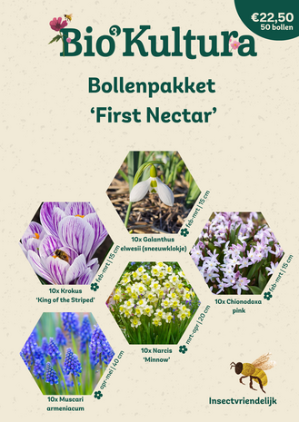 Bloembollenpakket First Nectar &ndash; vroege bollen