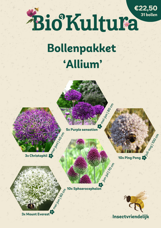 Biologisch bloembollenpakket Allium