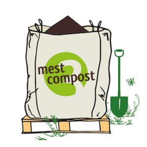 Biologische organische mestcompost - Big Bag